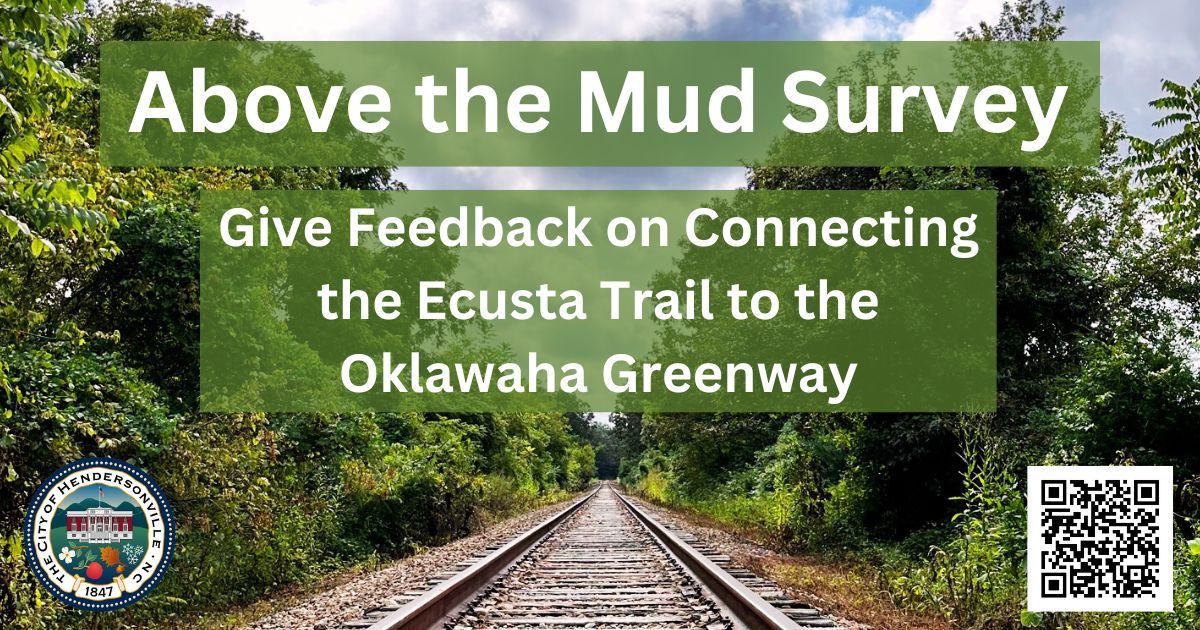 ABOVE THE MUD GIVE FEEDBACK ON CONNECTING THE ECUSTA TRAIL TO THE OKLAWAHA GREENWAY