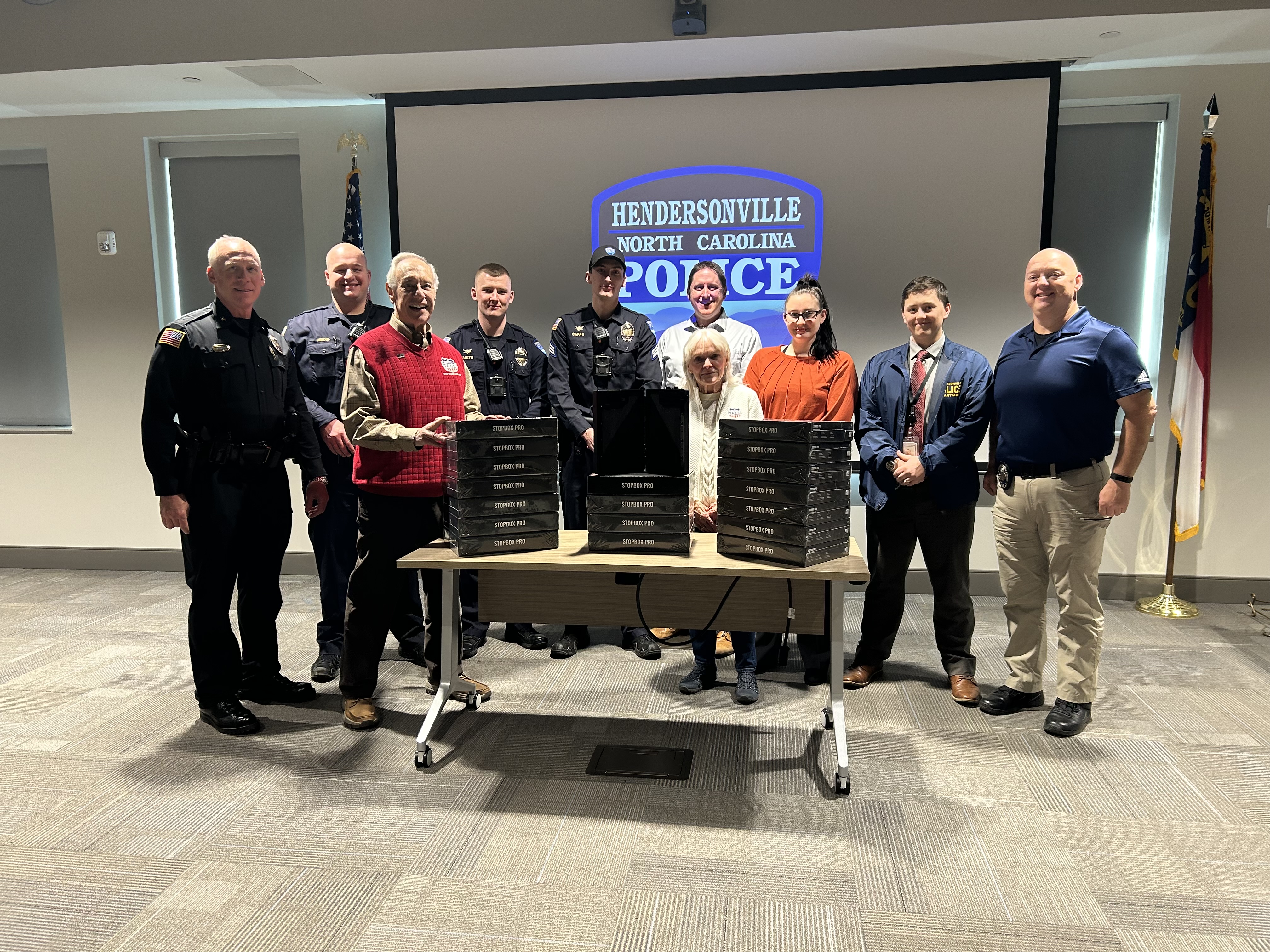 HENDERSONVILLE POLICE DEPARTMENT PARTNERS WITH STAND TALL TO ENHANCE FIREARM SAFETY