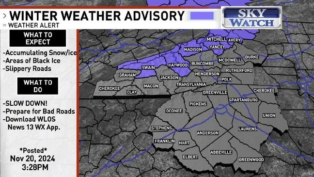 WINTER WEATHER ADVISORY