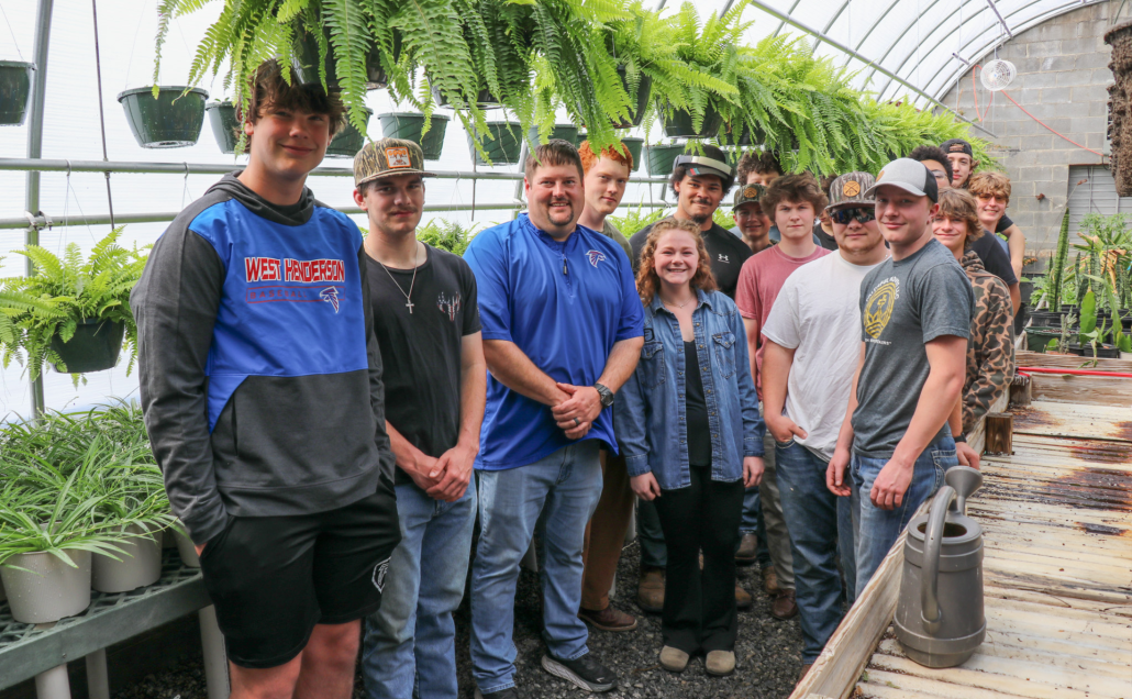 PLANTING SEEDS OF LEADERSHIP WEST HENDERSON HIGH SCHOOL'S JASON LIVINGSTON NAMED HCPS CTE TEACHER OF THE YEAR